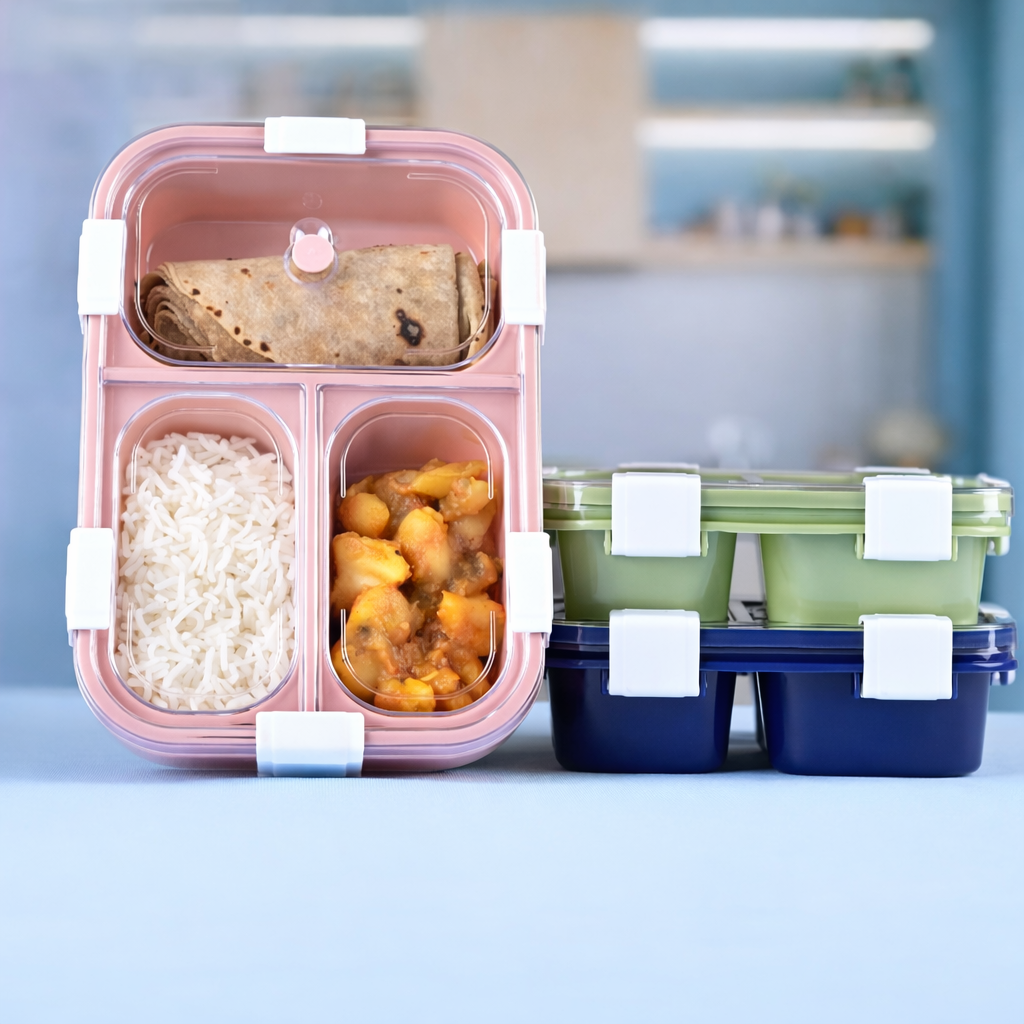 Grosyhub Tokyo Lunch: The Zen-Shield 3-Zone Airtight Bento