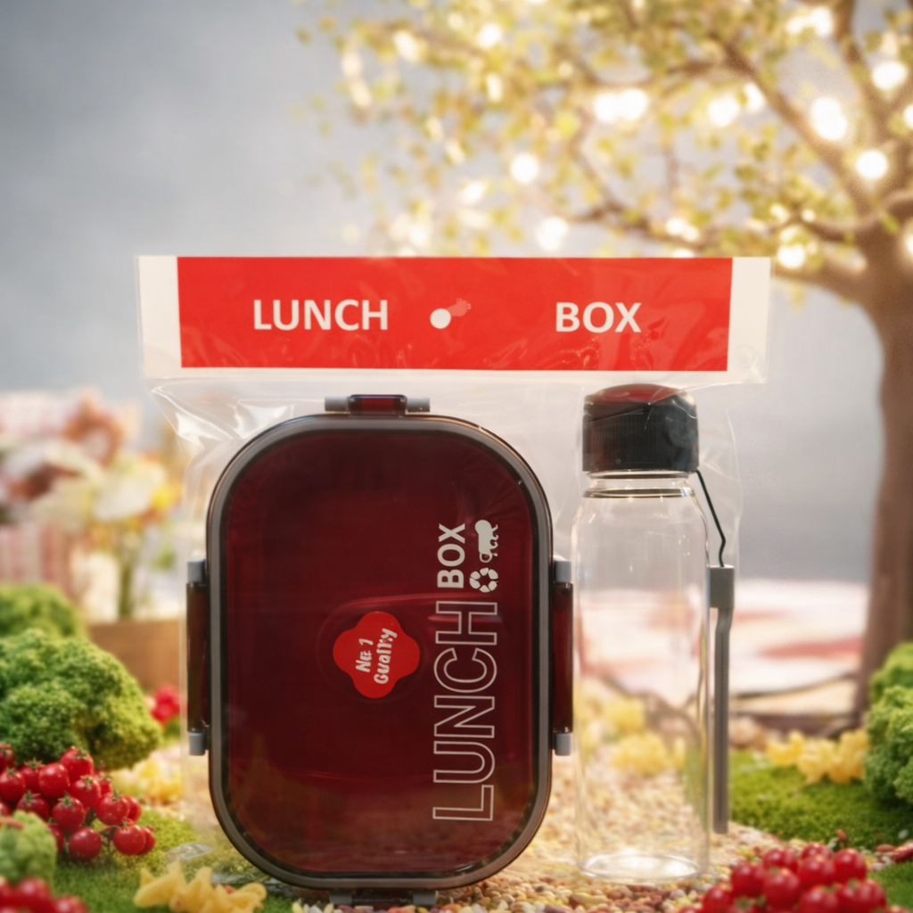 GrosyHub Diamond Combo Set with Crystal-Clear Water Bottle