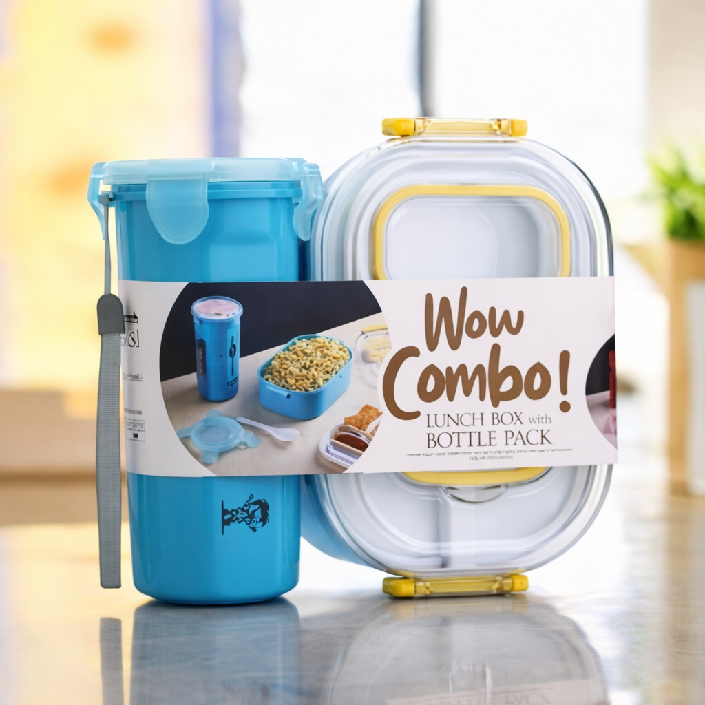 Grosyhub Yummy Combo: The Quad-Lock Flavor-Seal Dining Suite
