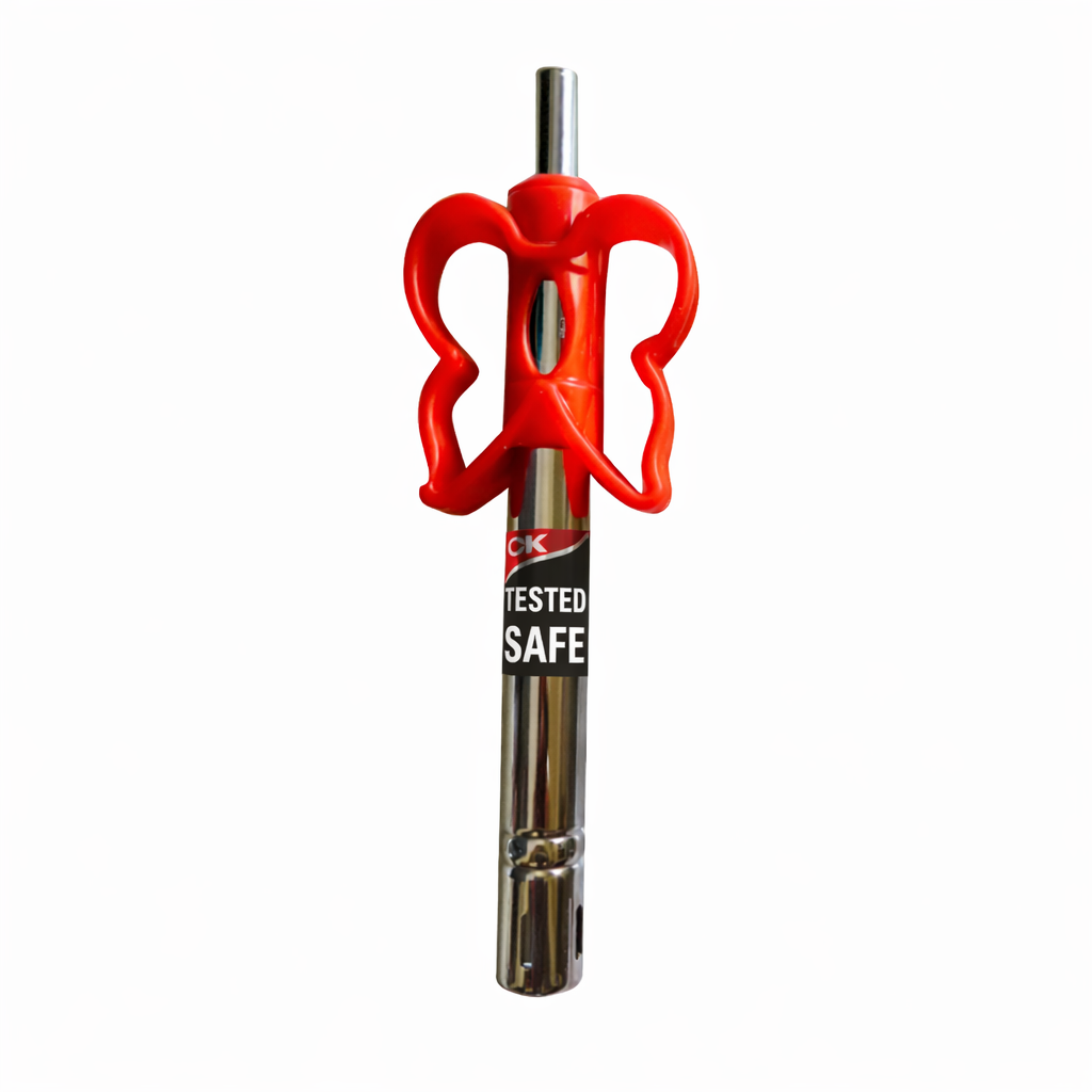 Grosyhub Butterfly Grip Steel Gas Lighter – High-Performance Spark