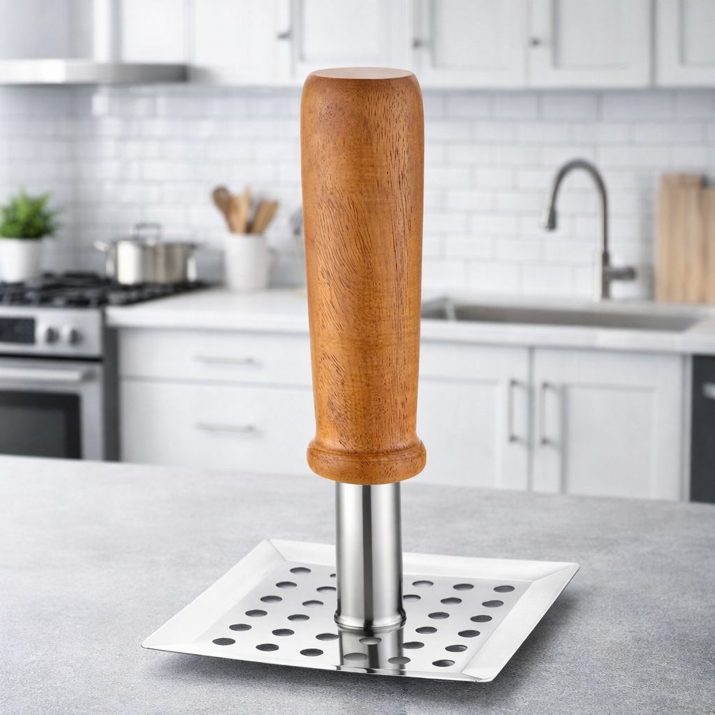 Grosyhub Big Wooden Masher
