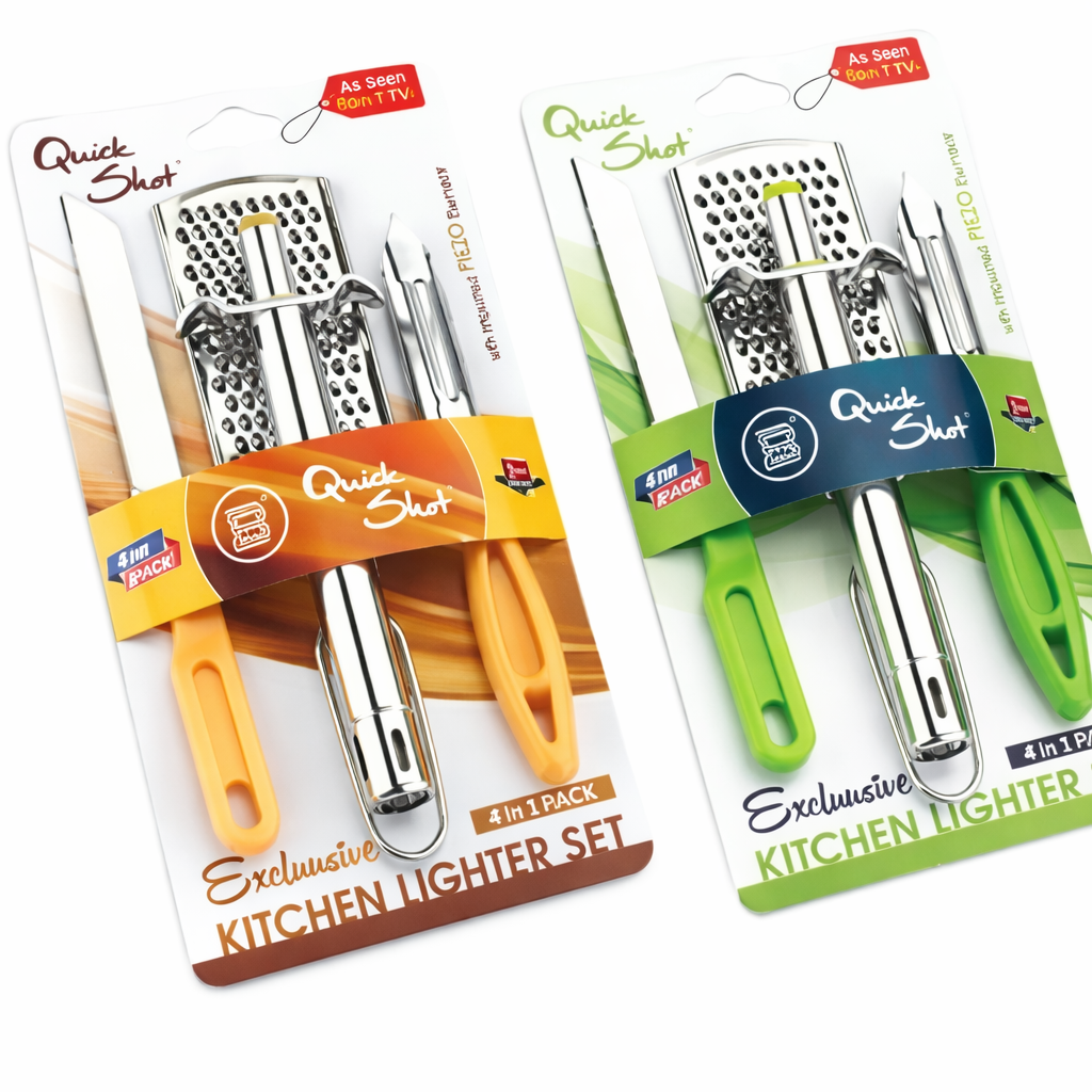Grosyhub Ultimate 4-in-1 Kitchen Prep Set