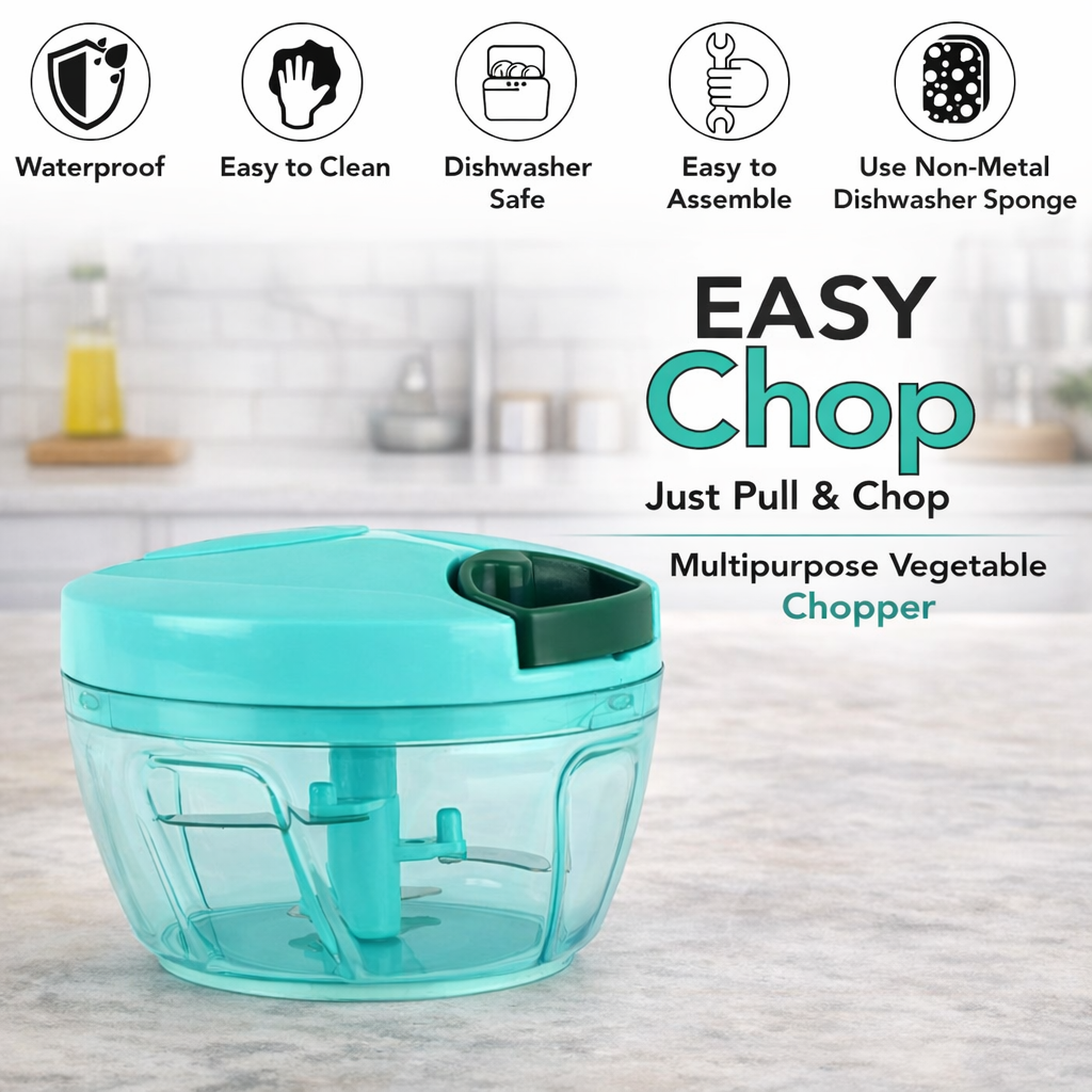 Grosyhub 450ml Regular Quick-Pull Food Chopper