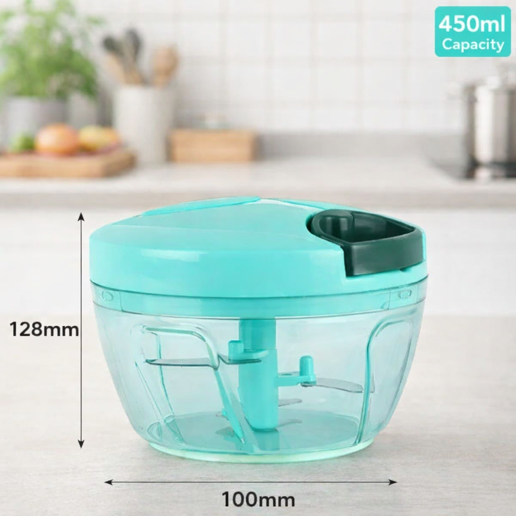 Grosyhub 450ml Regular Quick-Pull Food Chopper