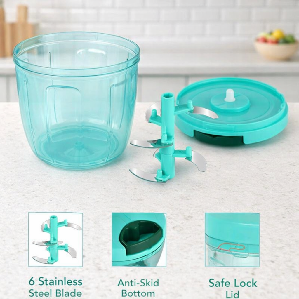 Grosyhub 1000ml Regular Mega-Volume Food Chopper