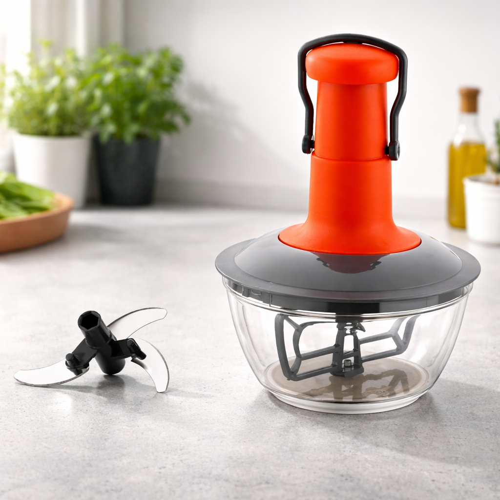 Grosyhub 600ml Elite Push Chopper
