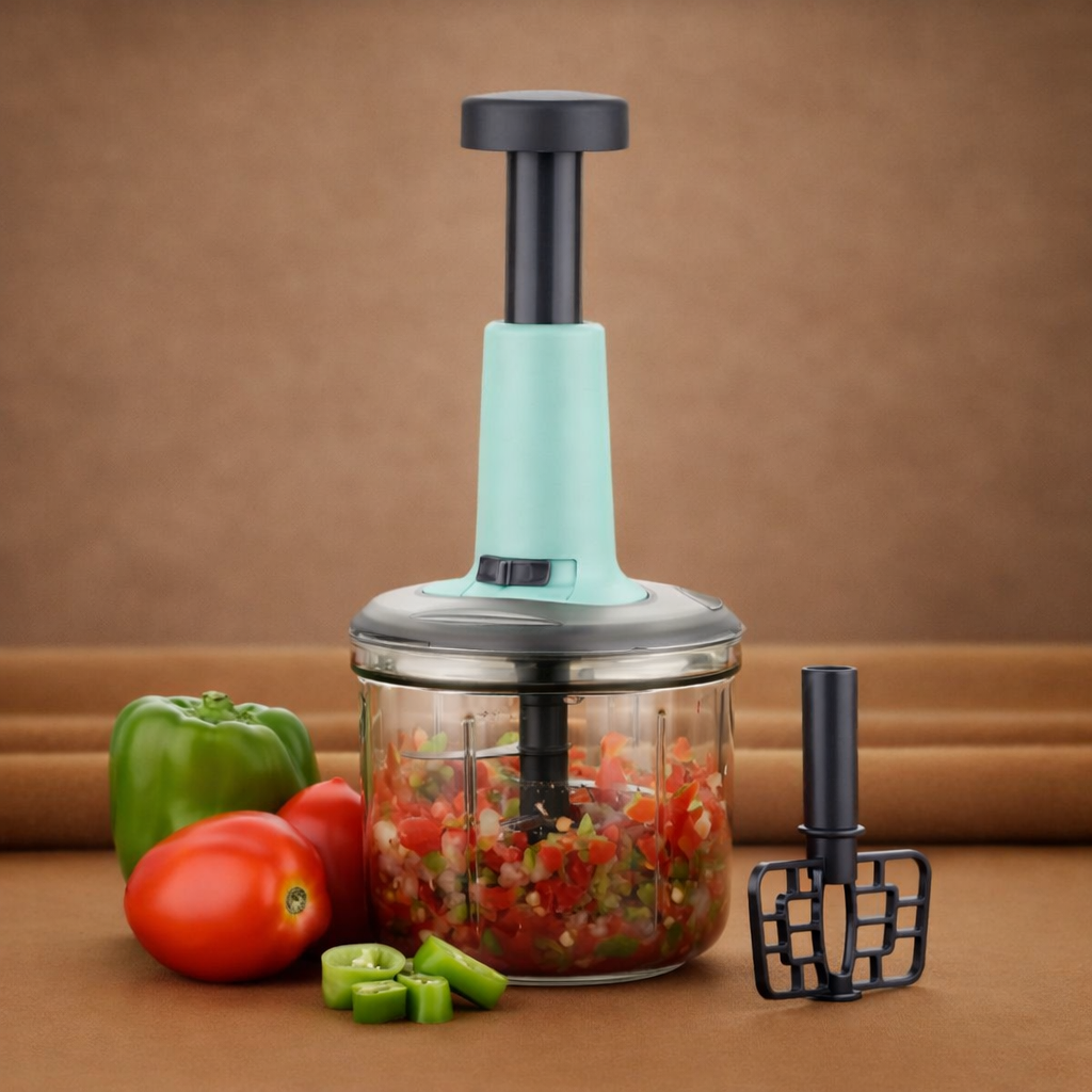 Grosyhub 1200ml S-Series Max Push Chopper