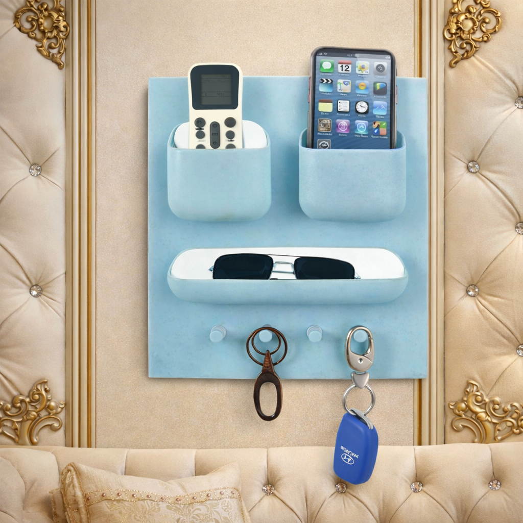 Grosyhub Multi-Purpose Wall-Mounted Mobile Stand & Utility Organizer