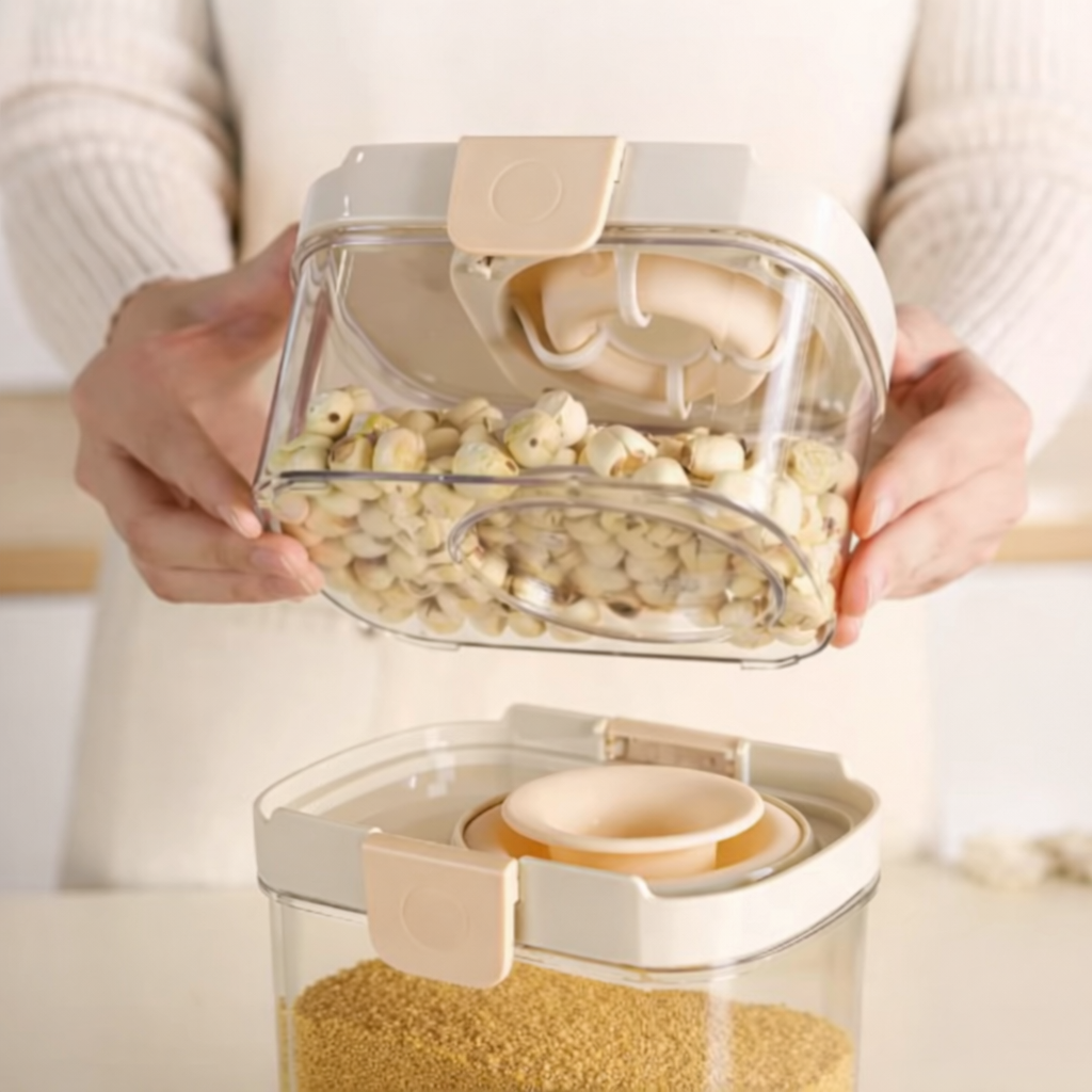 Grosyhub Flip-Lock Container – Airtight 1400ml