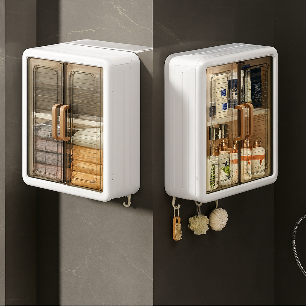 Grosyhub Elite Wall-Mount Adhesive Cupboard